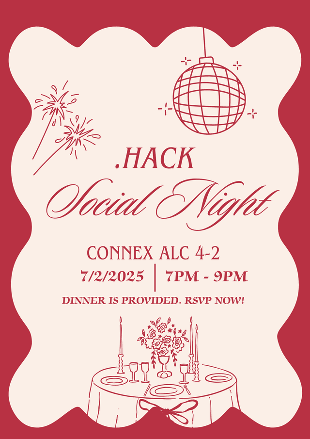 .HACK Social Night (AY24/25)